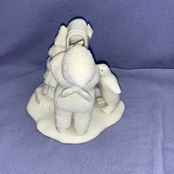 Snowbabies From Department 56 “You Didn’t Forget Me” Mailbox Tree and Penguin - Picture 3 of 6